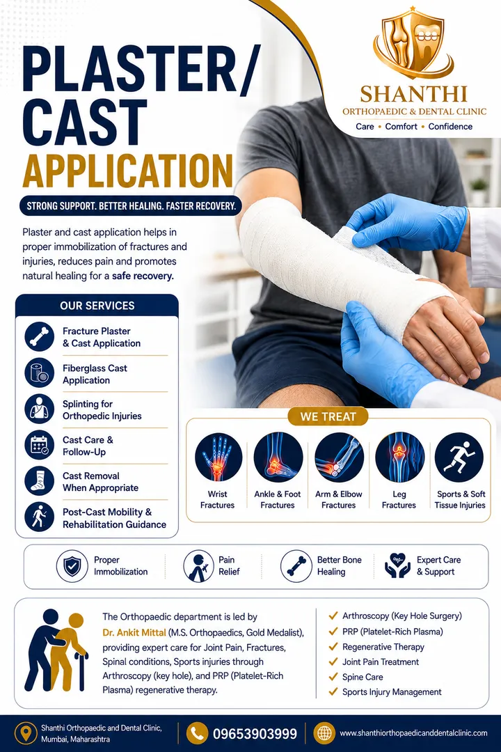 Plaster/Cast Application image 1