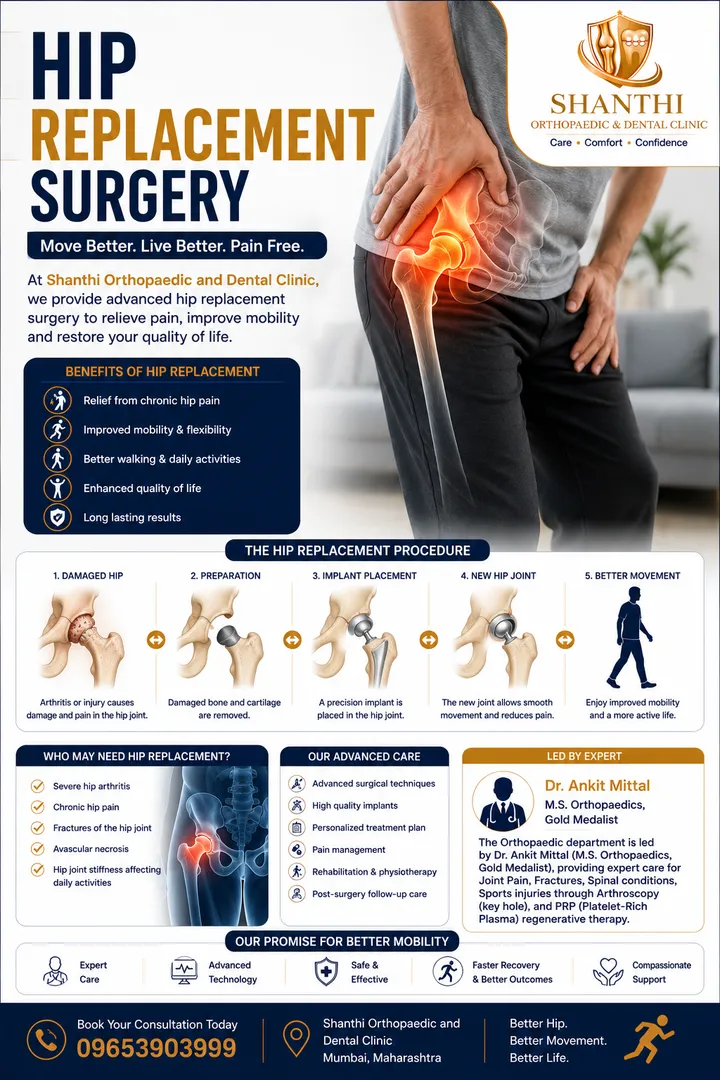 Hip replacement surgery image 1