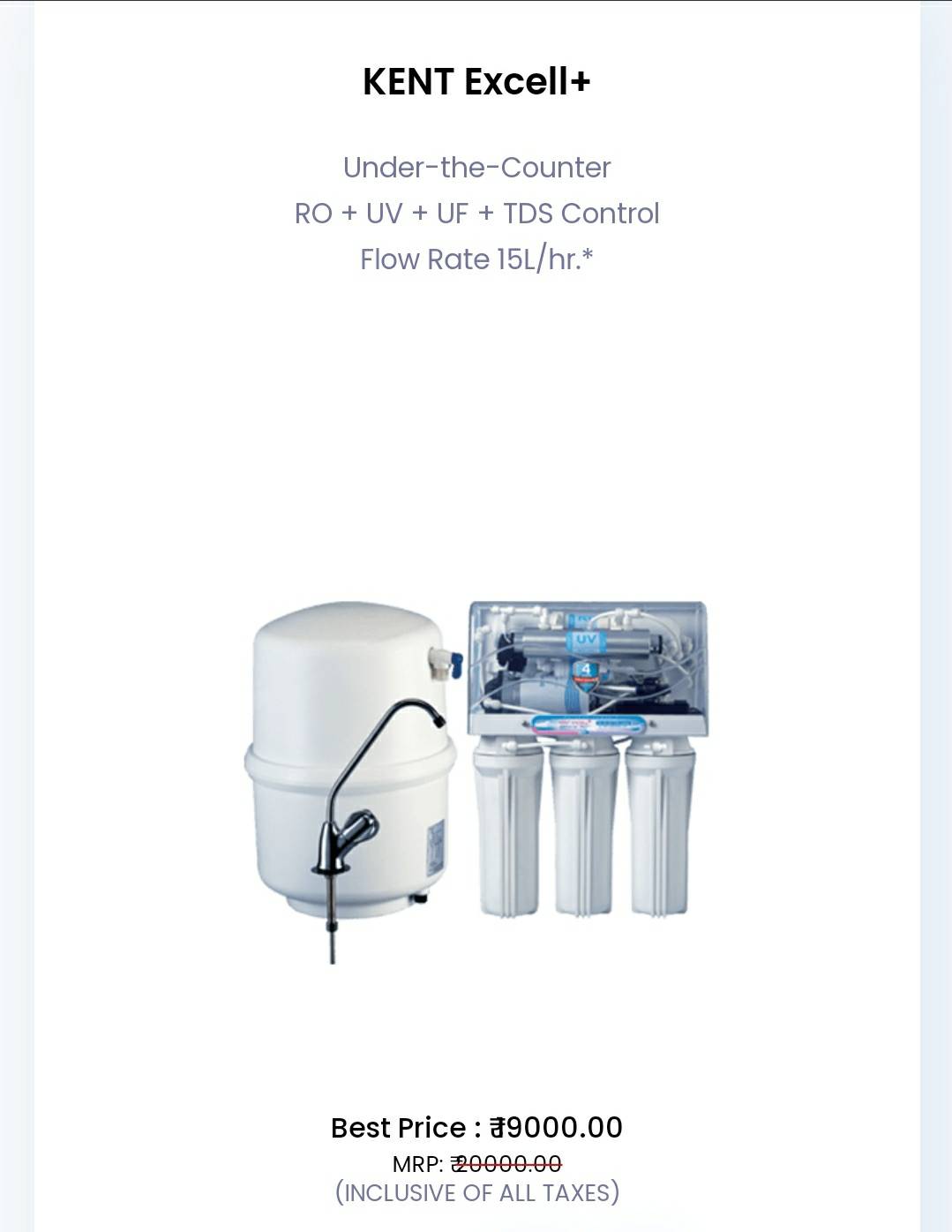 Kent Ro Service Center in Raipur, India