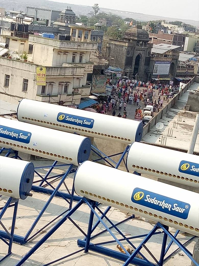 sudarshan saur solar water heater in Nagpur. Solar panel dealer in Nagpur. Solar  water heater in Nagpur Sudarshan Saur solar dealer in Nagpur. Solar zatka  machine dealer in Nagpur. Solar street light