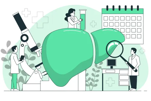 Regular monitoring for patients with chronic liver conditions. service image