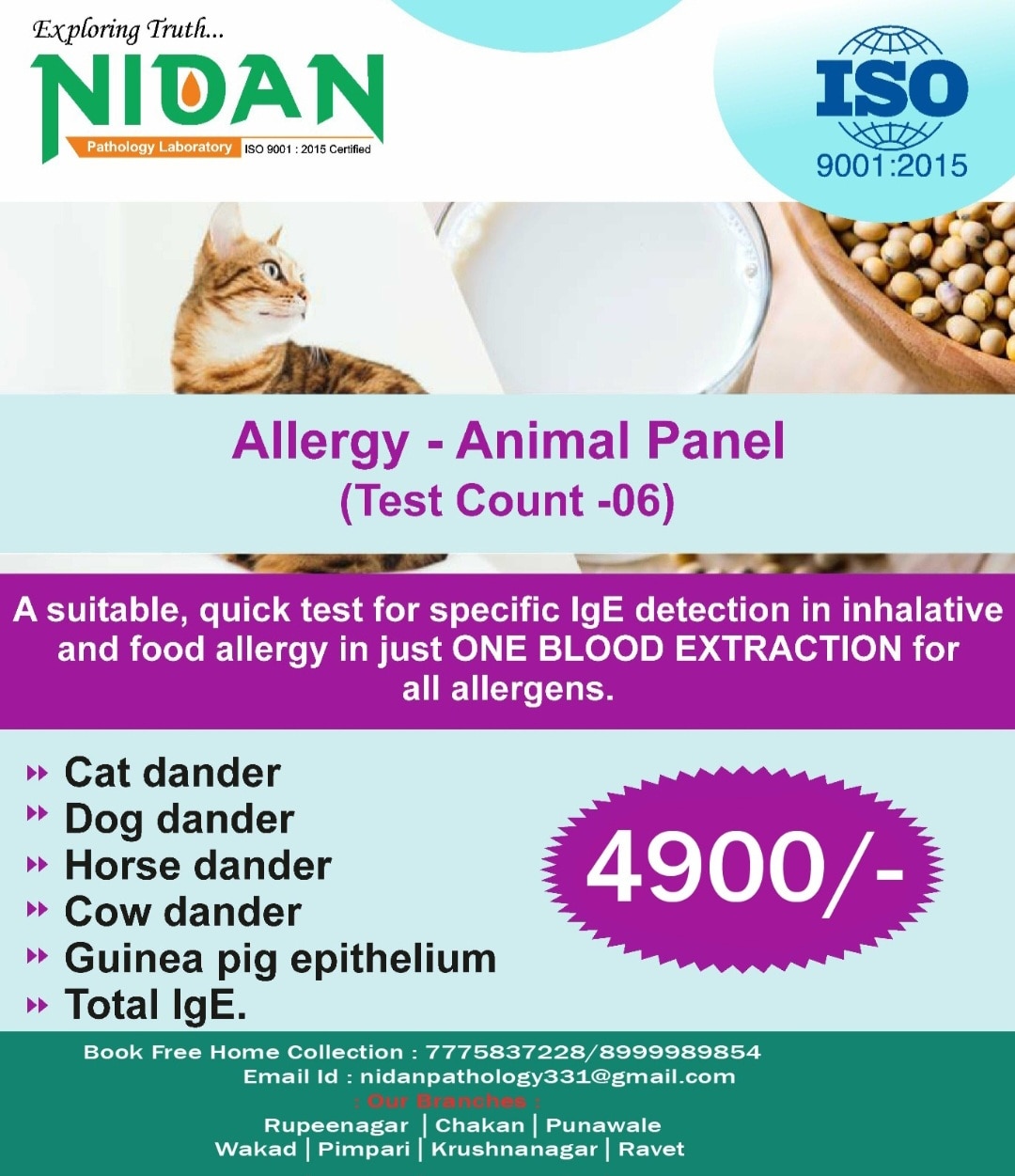 A62➡️ALLERGY ANIMAL PANEL
