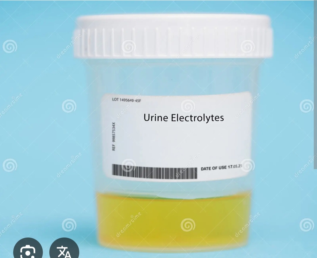 A264➡️urine electrolytes 
