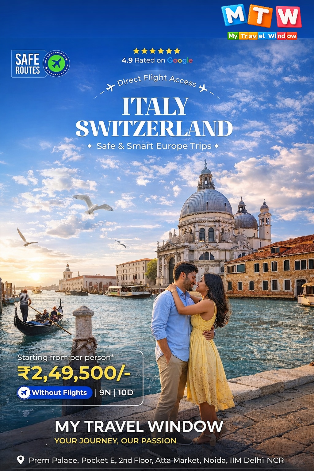 Italy + Switzerland Tour Packages 