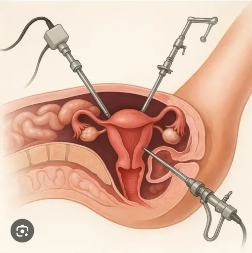 Laparoscopic hysterectomy  service image