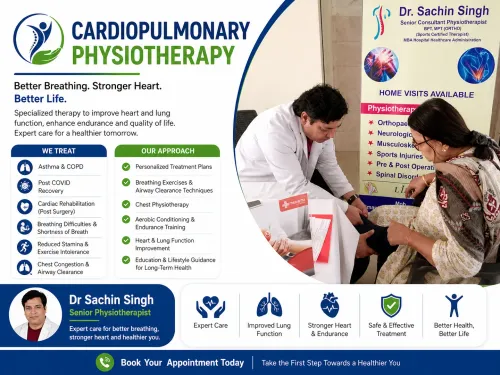 Cardiopulmonary Physiotherapy service image