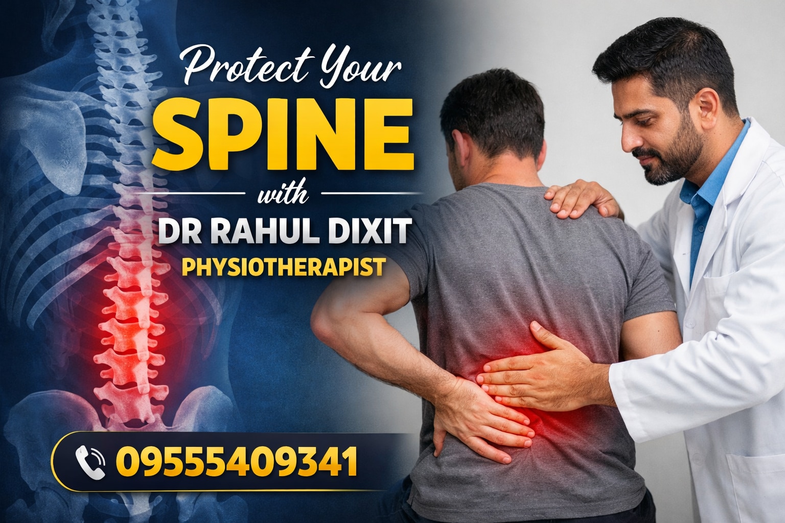 Spine problem physiotherapy treatment near me 
