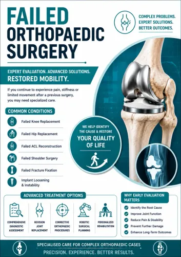 # Failed Orthopaedic Surgery Treatment in Bangalore – Expert Evaluation & Revision Surgery service image