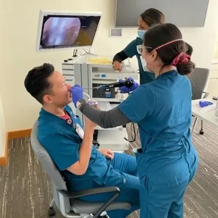 Flexible Endoscopic Evaluation of Swallowing (FEES) service image