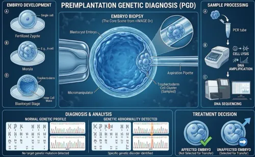 Preimplantation Genetic Diagnosis (PGD) service image