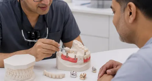 Prosthodontics, Crowns & Bridges service image