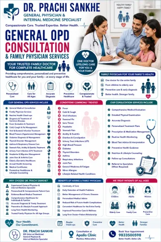 General OPD Consultation Family Physician Services service image