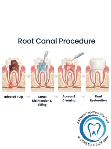 Painless Root Canal Treatment(RCT) service image