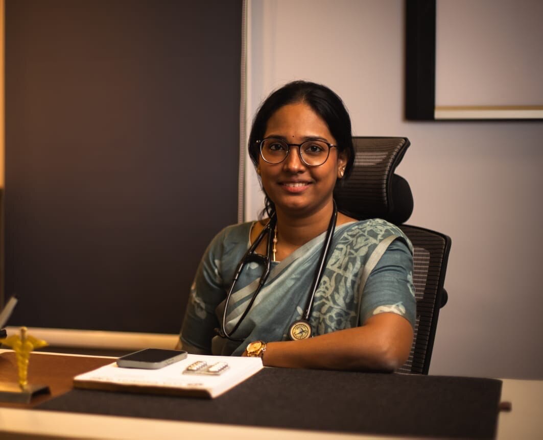 Dr. Yashica Priya MD (Internal Medicine), CCEBDM (Diabetologist). Dr. Ashok Prasanna, MDS (Oral & Maxillofacial Surgery)