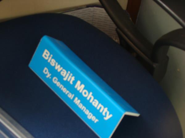 made up of with foam board with printing as per the matter.