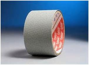 TESA 4863 SILICONE RUBBER COATED FABRIC TAPETesa 4863 consists of a specially treated fabric covered with a silicone rubber coating. This embossed surface is highly resistant to 