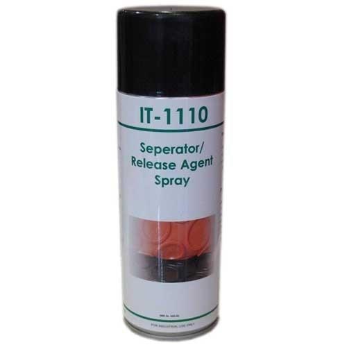 IT-1110 is a specially formulated separating agent that is designed to lubricate and prevent sticking of rubber/metal mating parts being assembled. It is non-staining and odorless and does not contain any ozone depleting chemicals or CFC’s. It prevents sticking while as providing excellent release & lubrication properties. The product is used as a release agent for assembly of rubber to rubber, rubber to metal components. Also used for lubrication of the rubber conveyor belts or wooden furniture etc.Additional Information:Item Code: IT-1110