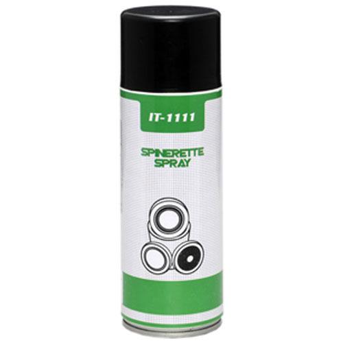 Mixture of silicone and a cleaner/wiper solvent designed as an anti-stick agent for facilitating cleaning of residues which have accumulated on the spinneret head.Additional Information:Item Code: IT-1111