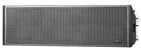 GL-212 Description The POPE Professional® GL-212 is a Three-way Line Array speaker system designed for large venues and live concert. The Line Array speaker consist of two 12