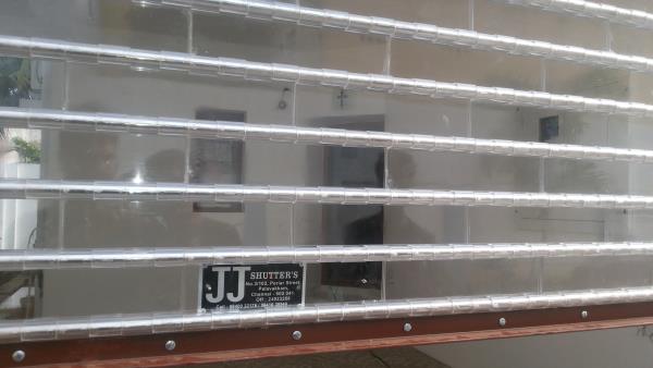 polycarbonate shutter is dust and water resistance,with 100% safety and stylish.