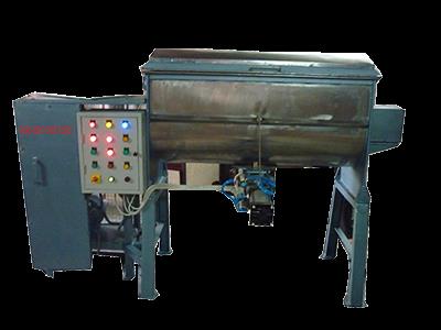 We are leading Manufacturer, Supplier & Exporters Spice Roasters. Spice Roaster is fabricated in U shaped sturdy body, having top cover centrally located and bottom discharge valve and with centrally mounted longitudinal shaft on which Spirals ribbons are mounted. Our specially designed spiral ribbons gives the best blending results due to three dimensional actions.Thus every particle comes equally in contact with the heating zone and being roasted equally.