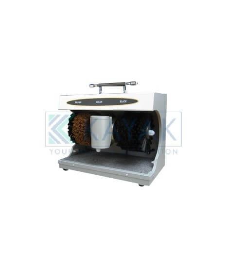 “Shoe Shining Machine”Shoe Shining Machine Backed by a team of creative and skilled designers, we are engaged in offering an excellent range of Shoe Shining Machine. Renowned for Shoe Shining Machine elegant design and perfect finish this Shoe Shining Machine is designed using the best quality material and hi-tech tools, in sync with industry norms of the industry. This Shoe Shining Machine is offered in diverse specifications in order to fulfill exact needs of our clients. Apart from this, clients can avail this Shoe Shining Machine from us at market leading prices. We are specialized in offering an extensive range of Shoe Shining Machine (Stainless Steel). Our Shoe Shining Machine product is well known for its premium quality and durability. These Shoe Shining Machine are available with various specifications that includes:Size (mm): 280x370x210Weight (Kg's): 7.5 KgPower (Watts): 45Speed (n): 1400Noise (DB): <60