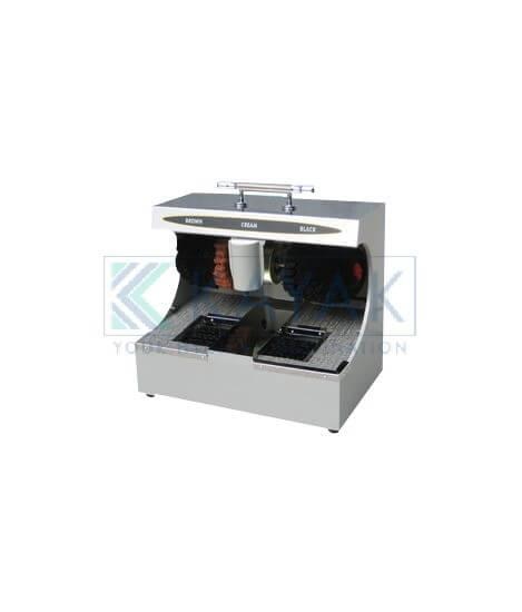 “Shoe Sole Cleaner Machine”We are a leading Manufacturer & Supplier of Sole Cleaner Machines such as Stainless Steel Sole Cleaner Machine, Sole Cleaner Machine, Automatic Sole Cleaner Machine, Shoe Sole Cleaner Machine, Shoe Sole Cleaning Machine- Compact and Shoe Sole Cleaner from India.Our expert team offers an exclusive range of Shoe Sole Cleaner Machine (S.S Sole Cleaner) this Shoe Sole Cleaner Machine is made from high quality stainless steel that had been sourced from trusted vendors. Our Shoe Sole Cleaner Machine product is available with following specifications:Watts: 360W60sec, auto cutoffDouble MotorDimension:21″ L x 8″ B x 17.5″H