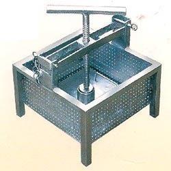 Counted among the illustrious organizations, we are engaged in offering Paneer Press Machine. These machines are manufactured by a team of dexterous engineers, which holds extensive knowledge of this domain.Features:Robust constructionHigh performanceMinimal maintenanceLonger service lifeEasy installationHigh tensile strength