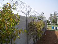 RCC Prestressed Precast Boundary Wall