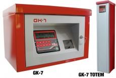The GK-7 own consumption is a equipment suitable for the supply control, allowing its use only to authorized personnel.Depending on the security level that you want to implement, we can identify the user and/or the vehicle through codes and/or identification key.Supply with or without preset litresThe GK-7 controller in TOTEM column chassis, to be directly fixed on the ground without bases or additional accessories, is made of steel. It can placed in the outside; then the controller is protected and it is long-lasting because of the special interior and exterior treatment against corrosion.Supplier in - Mumbai, Bangalore, Vapi, Surat, Rajkot, Bihar, Kanpur, Kerala, Jaipur-Rajasthan, Chennai, Pune, Nagpur, Nashik, Chandigarh, Delhi, Amritsar, Jalandhar and Kolkata