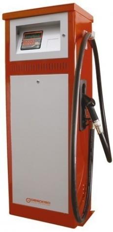 Supply kits with ATEX components, special for installations of diesel, petrol kerosene supply.This kit is composed of high accuracy hydraulic group and the GK-7 own consumption controller. Composed of: CHASSIS:Made of steelSpecial interior and exterior treatment against corrosionBrilliant epoxid paint finishWeatherproof HYDRAULIC GROUP composed of: Pump: Self-suction, eccentric with self-adjusting blades with gas separator. Flow: 70-80 l/min · Recirculation bypass valve, check valve, filterMeter: made of aluminium of 4 pistons with positive displacement · Accuracy: 0.2 % · Pulser of 2 channels of 100 pulses per litre · Mechanical totalizerMotor:1 kW 230/400 VAC · motor EExd with ATEX certificate · triphasic · IP-55 protection; or0.90 kW 230 VAC · motor EExd with ATEX certificate · single-phase · IP-55 protectionCONTROLLER:GK-7 own consumption  It is supplied with:  4 m delivery diesel hose Ø25 mm double layer, with 1