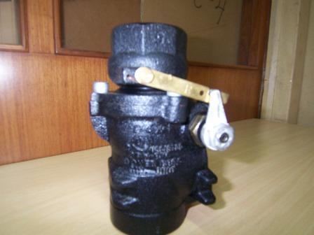 emergency shut off valve for retail outletand dispenser 1.5'' and 2''