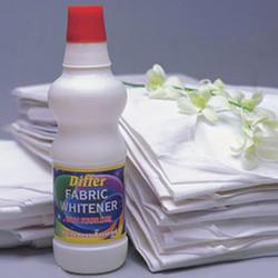 Always use Differ Fabric Whitener to make fabric dazzling white & bright and also use to remove stain on white fabric. This is a bleach, so it is for white cloths only. Prices : Rs. 50 for 500ml