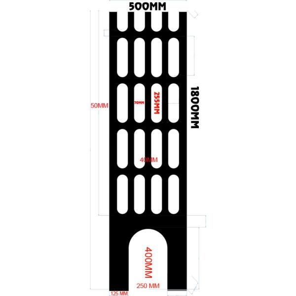 Forest Department Tree Guards Mould FDTG 1800X500X40