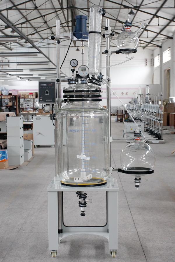 Senco Glass reactors , Jacketed Glass Reactor FC150-03