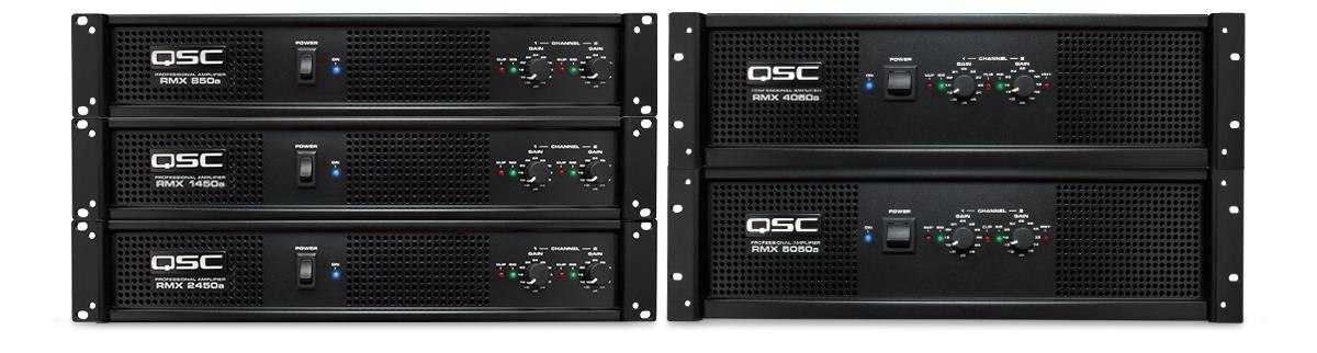 Qsc RMX amplifiers