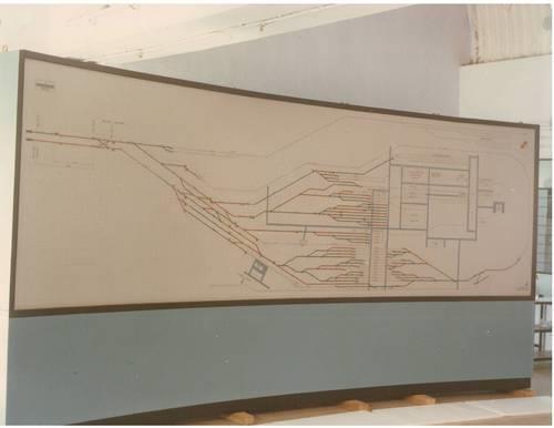 Scada System Mosaic Mimic Panel for Railway Yard at Kolkata