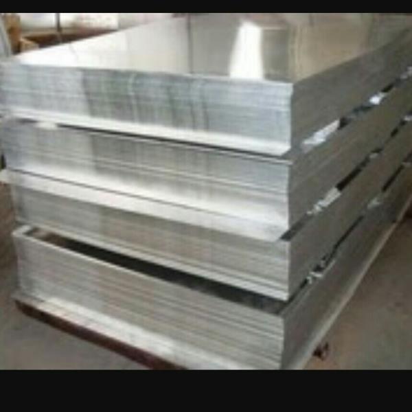 Thickness Available : 0.28mm to 3.0mmSize Available : 8' × 4'Taxes extra Aluminium Sheet, the most widely used form of aluminum, is found in all of the aluminum industry’s major markets. In packaging, sheet is used to manufacture cans and packages. In transportation, aluminum sheet is used to manufacture panels for automobile bodies. Aluminium Sheet is used in home appliances and cookware. In building and construction, it is formed into products including siding, gutters, roofing, awnings and carports. Aluminium Sheet can be color-anodized to black, gold, red, blue and hundreds of other colors. It can be etched to a matte finish, polished to a sparkling brightness or textured to resemble wood and painted.
