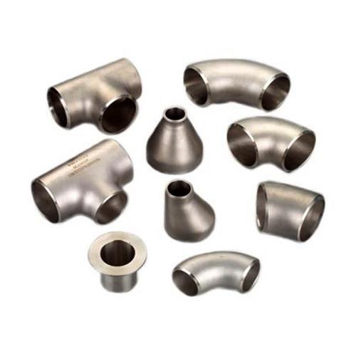 STAINLESS STEEL PIPE FITTINGSStainless Steel Pipe Fittings. On offer from us is a wide and quality assured gamut of Stainless Steel Pipe Fittings. These are made using best quality stainless steel with employing high tech machines and instruments. The products offered by us are acclaimed for their resistance to rust, excellent finishing, anti-abrasive property and durability. Moreover, we offer these fittings to the patrons in different sizes, grades and specifications to meet the diverse needs of the clients. Features: Excellent durability Light weight Flawlessly finished Following are the specifications of this product are: Types: Elbows/ Tees/ Reducers/ Caps/ Stubends Material: Stainless Steel Dimension: ANSI B 16.9 / 16.28/MSS SP 43. Available in Schedule: SCH 20/SCH 40/ SCH 80/ SCH 160 Size: Seamless: 1/2