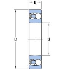 SKF 1209 EKTN9/C3 Self Aligning Ball BearingCalculation dataBasic dynamic load rating C 22.9 kNBasic static load rating C0 7.8 kNFatigue load limit Pu 0.4 kNReference speed 17000 r/minLimiting speed 11000 r/minPermissible angular misalignment α 2.5 °Calculation factor kr 0.04 Calculation factor e 0.21 Calculation factor Y0 3.2 Calculation factor Y1 3 Calculation factor Y2 4.6 MassMass bearing 0.47 kgFor additional information about the meaning and limitations of the product data, refer to Self-aligning ball bearings and Principles of bearing selection and application.
