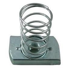 These nuts are specially made to fit in Utility Channels. These make the channels very handy in installation. These nuts have inbuilt strength and can carry weight easily.These are made in various sizes to suit different sizes of Bolts such as M6, M8, M10, M12 and M14. The corresponding Bolts and Washers are also supplied, if required.