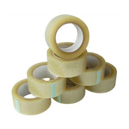 With the support of our dexterous team, we are able to offer patrons an excellent assortment of BOPP Clarity Adhesive Tape. With an aim to satisfy our honorable customers, we provide these adhesive tapes in various sizes, thickness and also as per the specifications detailed by them Our range of offered adhesive tapes is widely demanded across the Indian Subcontinent for their excellent strength, resistance against weather and durability. Our offered tapes are coated with acrylic adhesive, owing to which these stick to surface easily for longer time frame.
