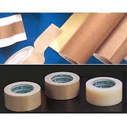 We are counted among one of the leading suppliers of a wide array of PTFE Tape. The tapes offered by our organization are manufactured using superior quality teflon cloth /film tape, PTFE fiberglass cloth with silicon adhesive coating. These tapes are widely appreciated in the market by our clients for their attributes such as temperature resistance, burst-preventing capacity and excellent adhesion. We offer these tapes in customization with the details specified by our clients.