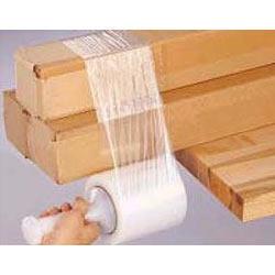 Leveraging on the support of our huge vendors base, we are able to offer patrons an extensive assortment of Stretch Film. These films are made by utilizing high grade raw material with the assistance of quality controllers at our vendors' end. Further, at our premises we check offered stretch films using latest technology to ensure it is able to meet the requirements of patrons. Offered stretch films find application in automatic and manual stretch wrapping machines.