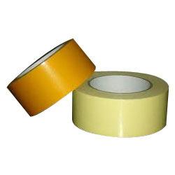 With the help of our distinguished professionals, we have been able to bring forth Double Sided Cloth Tape. Manufactured using tear resistance fabric and high-grade natural rubber adhesive, these tapes ensure proper packaging and sealing applications. These Double Sided Cloth Tapes assure impeccable seal on different surfaces like uneven, rugged and fibrous.