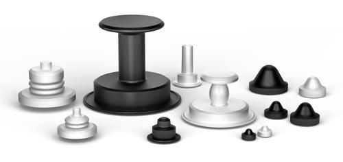 Food & Pharma grade, platinum-cured Silicone is widely accepted in pharmaceutical and biotech applications and is often used throughout the plant. Like all of our diaphragm materials, our Silicone diaphragms meet USP Class VI and FDA 21 CFR 177.2600 standards.