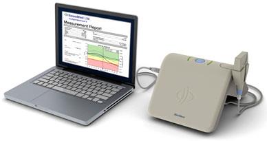 The most practical bone density screening device to preventOsteoporosis in the clinic / at homeUltrasound-based Osteoporosis ScreeningR K Meditech is proud to offer a solution thathas been proven with dozens of healthproviders and hundreds of clinics as a perfecttool for gaining the highest Medicare stars,according to the HEDIS datacollection protocol.The most practical bone density screening device toprevent Osteoporosis gaps in the clinic / at homeScreen people at risk for osteoporosis or fractures –accurately, quickly and with maximum patient conveniencePortable:• A simple test that can be performed by any trainedoperator, in any point of care• At your own clinic or in any office setting• At home visits• Pharmacies, check-up centers• Community health fairs, mobile screening clinics, etc.Highly affordable, with fast ROI• Low upfront cost• Zero cost of operation: no ongoing maintenance,no disposables, no calibration• Saves referral fee to DEXA studyCompact handheld device that fits anywhere• Minimal space requirements• Plug & play USB connection - Use your own PC/Laptop• Approximately the size and weight of a hardcover bookBenefits versus heel-type models• A small and lightweight device – less than 2 lbs• Maximum examiner comfort – No need to bend over• Maximum patient convenience – No need to undress,shoes can stay on• Ideal for immobile patients• No ongoing maintenance, no disposables• No warm-up, no calibration• Real-time visual and audio feedback of correctmeasurement