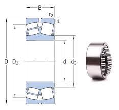 d 85 mmD 150 mmB 36 mmd2 ≈ 101 mmD1 ≈ 133 mmb 6 mmK 3 mmr1,2 min. 2 mmTapered bore, taper 1:12