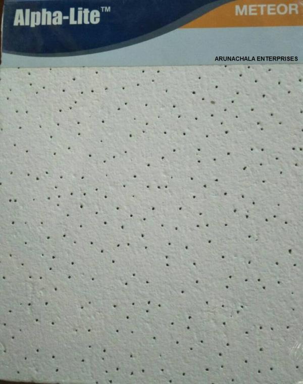 we are leading authorized   Meteor Armstrong False Ceiling Dealers In ChennaiMETEOR Light Reflectance:=85%   Insulation Value:1(BTU units),0.23(Watts unit)  Fire performance;class0/class 1(BS 476 part6&7)Weight:2.6kgs/m