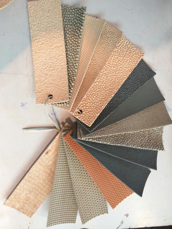 Rubber strip for textile industry